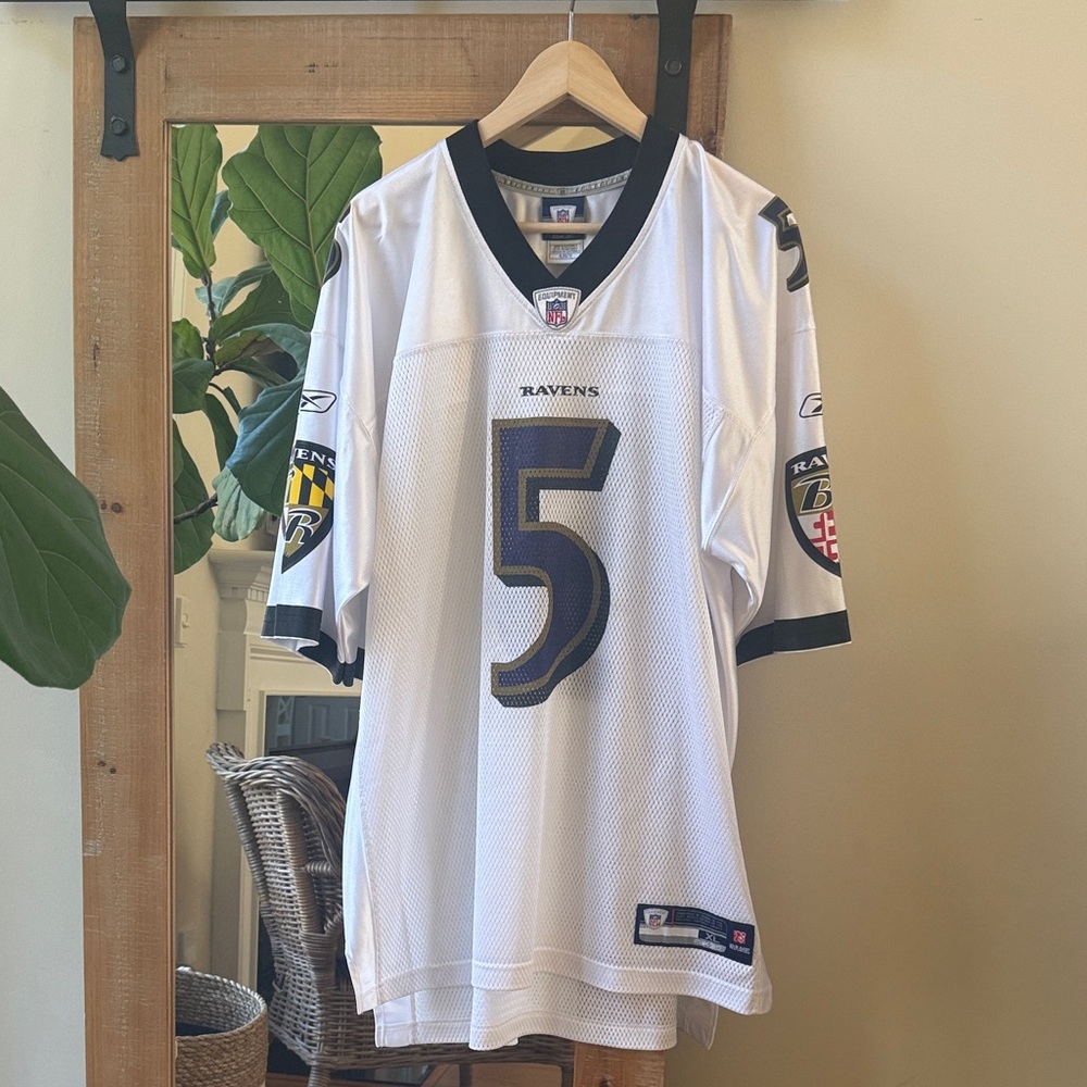 Reebok NFL Flacco Ravens Jersey Size XL